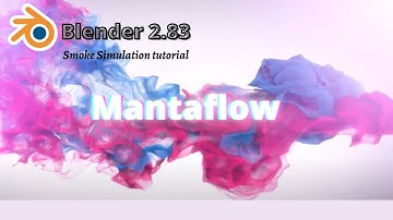 Mantaflow smoke simulation tutorial in blender 2.83