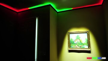 LED Dream-Color Flexible RGB LED Strip Speed and IC Control Demo -SWDC-RGB160