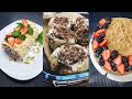 3 DELICIOUS and simple desserts | Cinnabon | Honey cake | Meringue roll