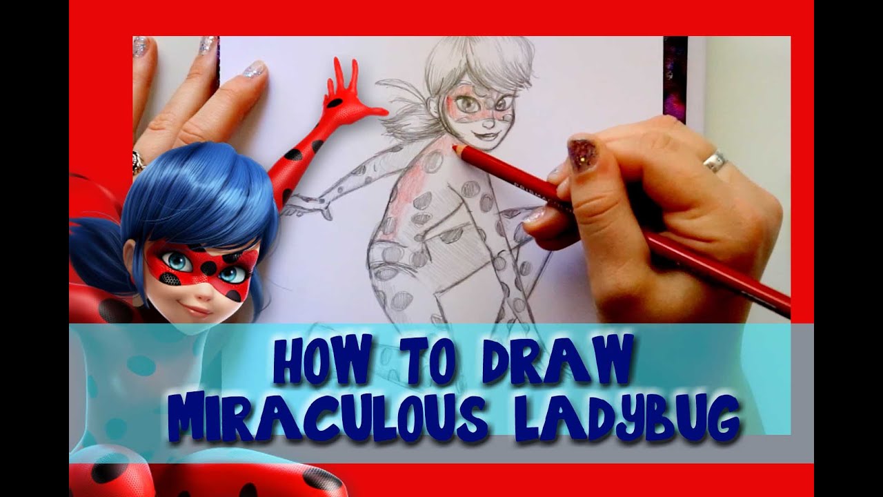 How to Draw MIRACULOUS LADYBUG - @dramaticparrot - YouTube