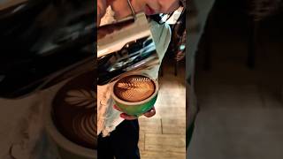Amazing Latte Art Barista's secret tricks 😱#youtubeshorts #youtube #youtuber #viralshorts #yoyo #new