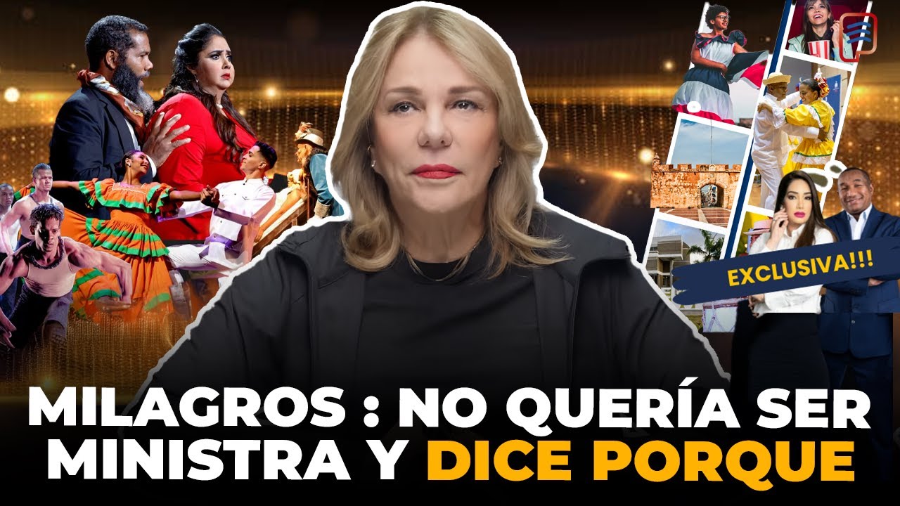 MILAGROS GERMÁN: NO QUERÍA SER MINISTRA Y DICE POR QUÉ. Y QUÉ HARÍA SI LA DESTITUYEN!😮🔥