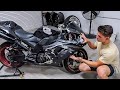 Rebuilding a Wrecked Kawasaki 2006 ZX10R Bike Rebuild (Part 1)