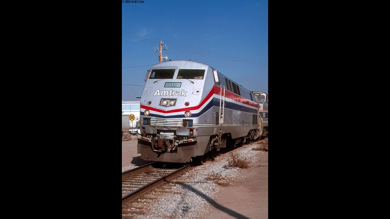 AMTK 119 #11 Warm Springs Detour at San Jose, CA  November 3, 2001