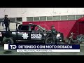 Captan momento en que un hombre se roba una moto en la colonia Industrial en Monterrey, NL