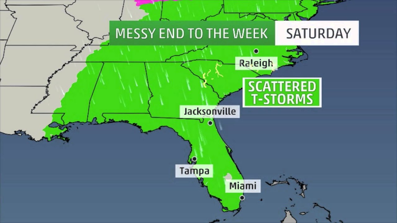 Severe Weather Headed for the East