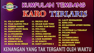 KUMPULAN TEMBANG KARO TERLARIS