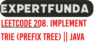 Leetcode 208. Implement Trie (Prefix Tree)