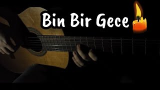 Bin Bir Gece Jenerik Gitar Kıraç (Cover Nurlan Abbas) Resimi