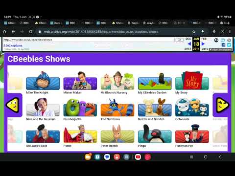 CBeebies Shows (2014)