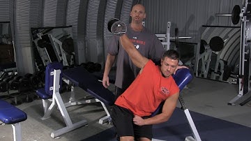 Single Arm Incline Dumbbell Side Lateral