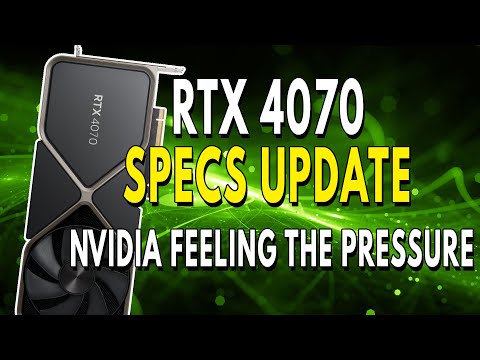 RTX 4070 Specs UPDATE - Nvidia Feeling The PRESSURE! | Intel Meteor Lake Production Begins Soon