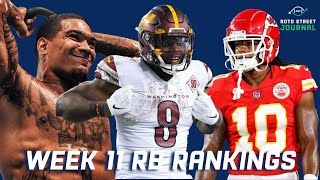 Fantasy Football Week 11 RB Rankings: James Conner, Antonio Gibson, Isiah Pacheco, Kyren Williams
