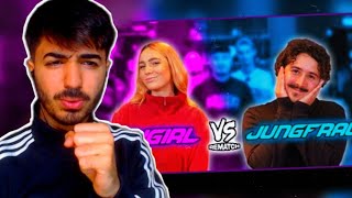 GEISTESKRANKES BATTLE 🤯 F*CKGIRL vs. JUNGFRAU Big Difference Reaction