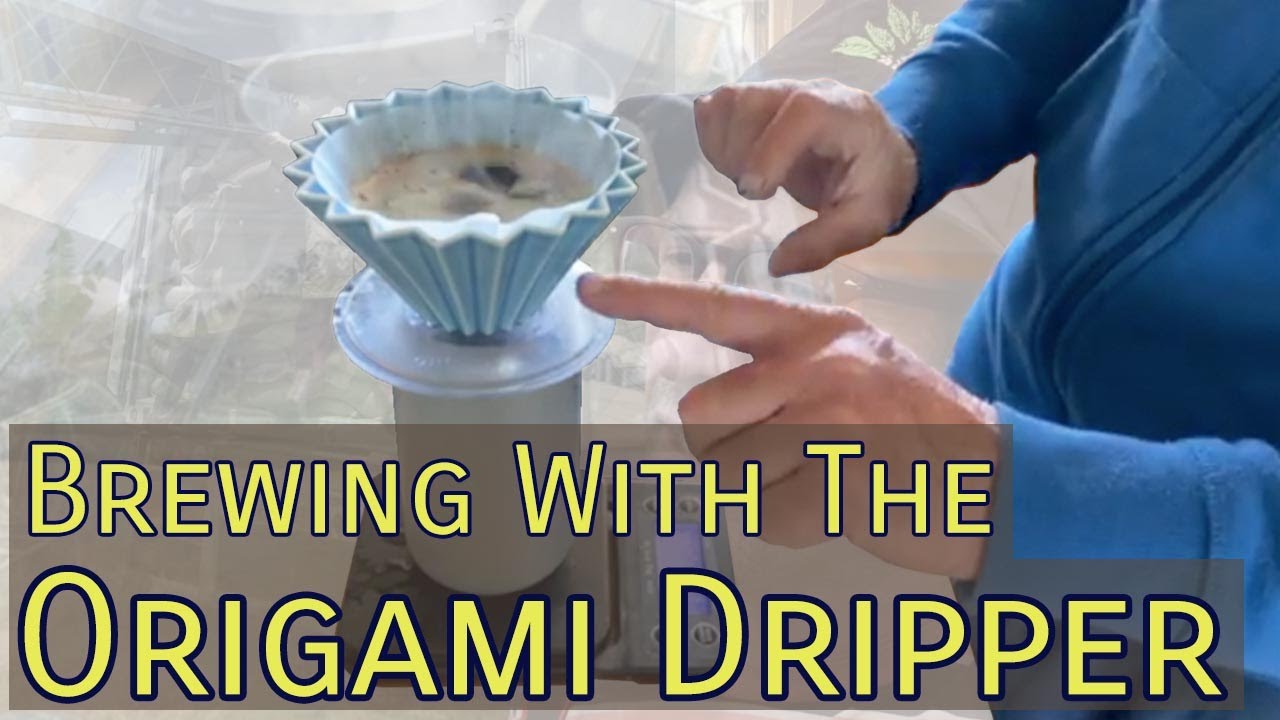 7am & Brewing at Home with the Origami Coffee Dripper YouTube