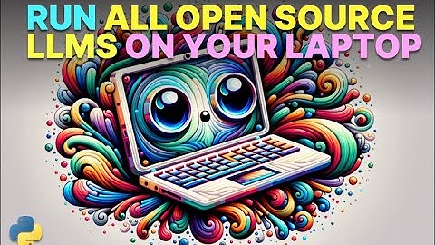 Run any Open source LLM on your computer. Mistral or Llama or others. Python inference code included
