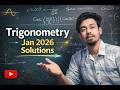 Trigonometry JEE Main 2026 January PYQs | #jeemain2026 #jee2026 #jeemaths #trigonometry