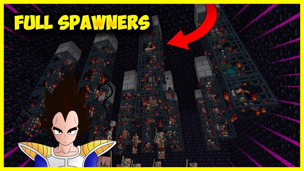 NOTRE FARM POSSEDE 120 SPAWNERS, BASE TOUR  | AVERFIGHT