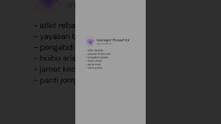 ide nama grup atau geng nih guys