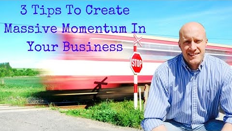 Network Marketing Tips | How To Create Momentum In Your Business