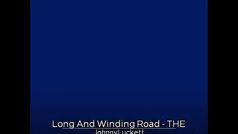 Johnny Luckett sings: "Long and Winding Road"