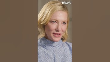 Cate Blanchett reacts to the news that she