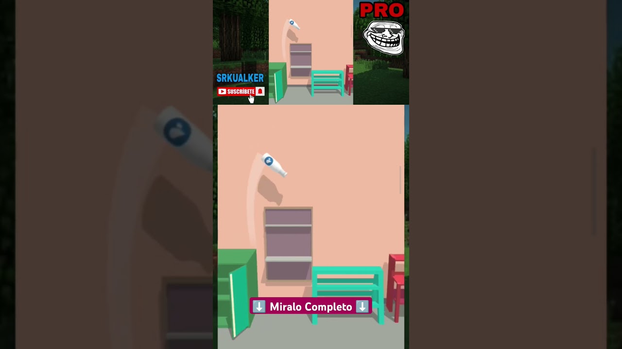 Bottle Jump 3D - NOOB vs NORMAL vs PRO - Srkualker