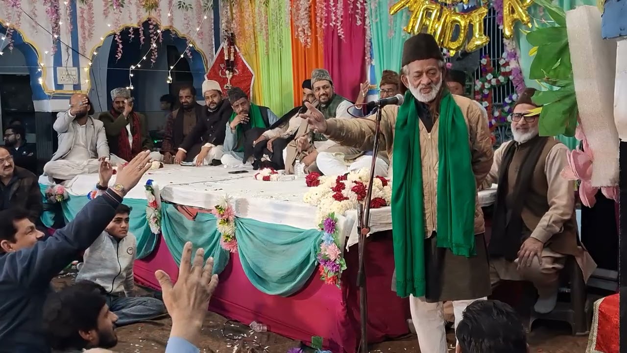 Jashn e wali Al Asr janab Anwar Zaheer Anwar Meeruti up India 🇮🇳 1447,,Hijri,2026,Meerut