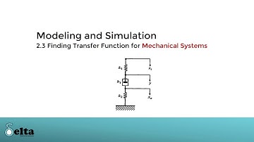 2.3 Transfer Function of Mechanical Systems (Problem 1)
