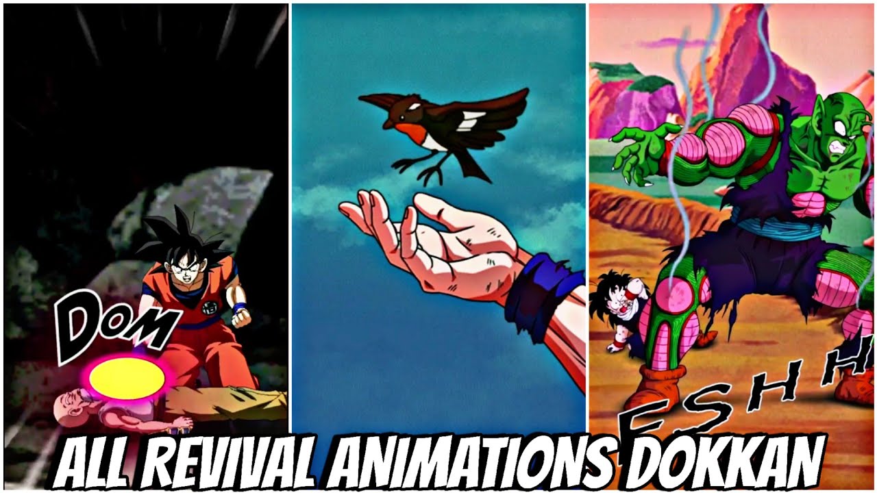 ALL REVIVAL ANIMATIONS 🔥 IN DRAGON BALL Z DOKKAN BATTLE