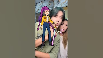 K-pop demon hunter! Cut the dress! Difficult!