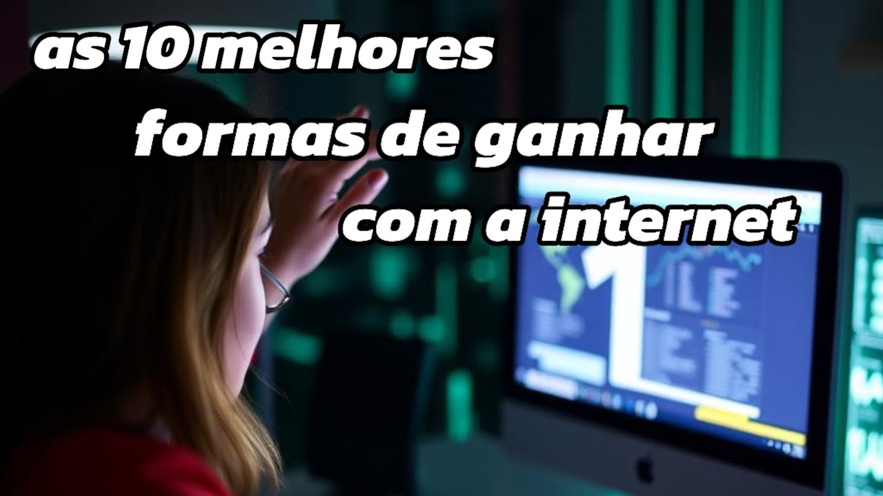 as 10 melhores formas de ganhar dinheiro com a internet - YouTube