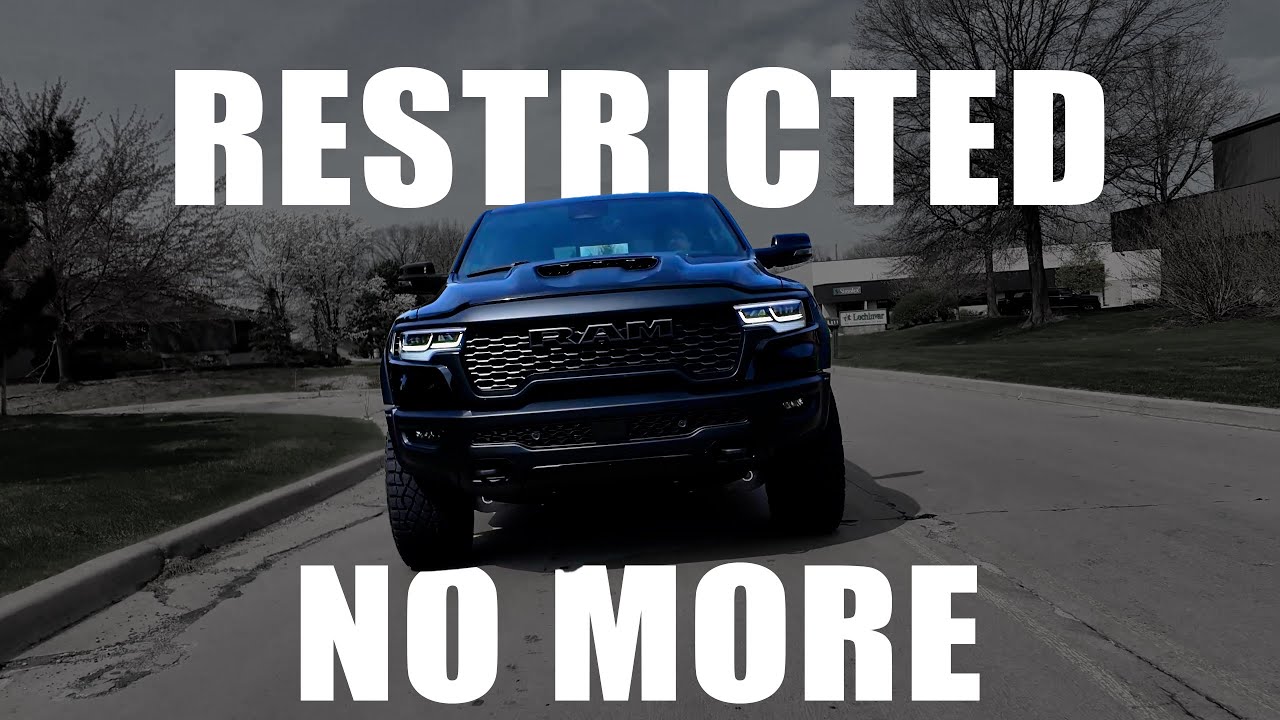 Ваш RAM TRX / RHO заслуживает лучшего, чем эта штатная выхлопная система.