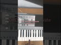 Om namoh bhagwate vasudevaya namaha | ओम नामों भगवते वासुदेवाय नमः #piano #शॉर्ट्स