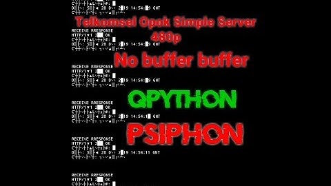 Internet Gratis Opok Telkomsel BUG tambahan via Simple Server Qpython SET FrontQuerry BUG Operamin