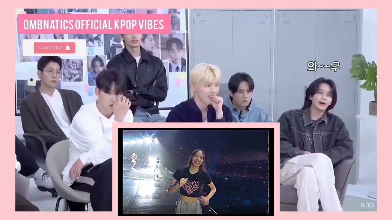 SEVENTEEN's Epic Fanmade Reaction to BLACKPINK: The Queens of K-pop!