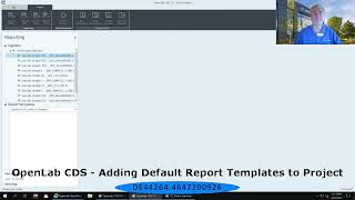 OpenLab CDS   Adding Default Report Templates to Project   DE44264 4647200926
