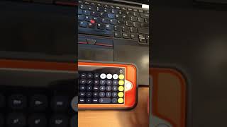 Scientific Notation using a Cell Phone Calculator