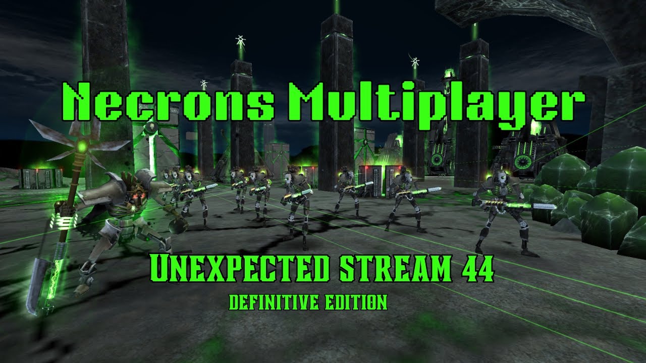 Warhammer 40K Soulstorm – Playing Necrons in Multiplayer!  (Definitive Edition)