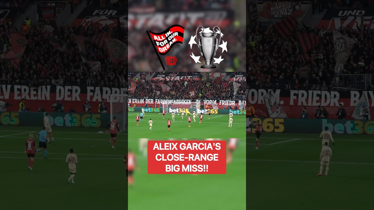 Unbelievable Miss by Aleix Garcia!