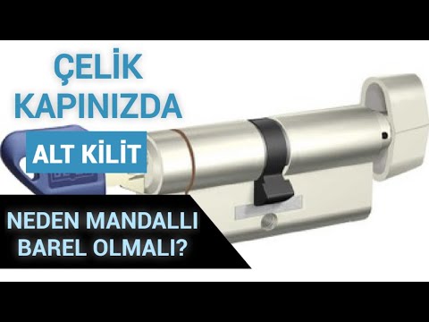 Video: Kilitlenme ve gömme kilit arasındaki fark nedir?