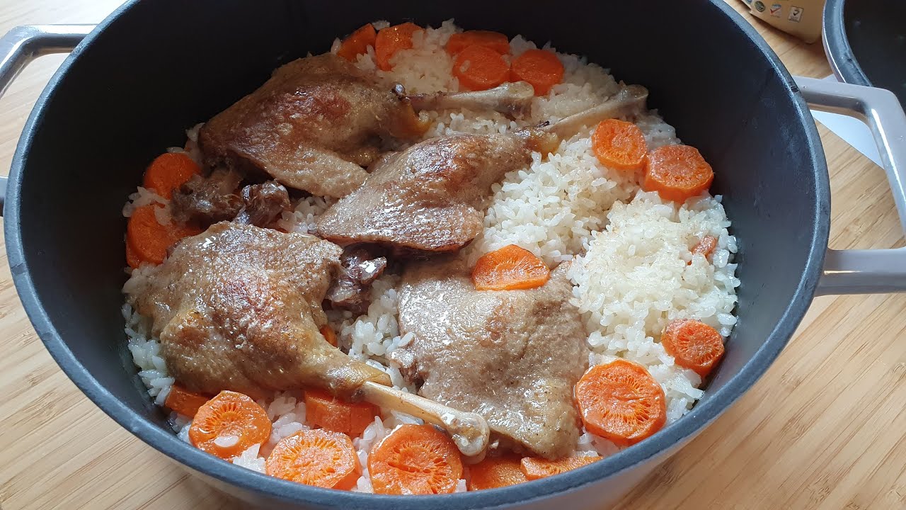 Pilaf din rata la cuptor YouTube