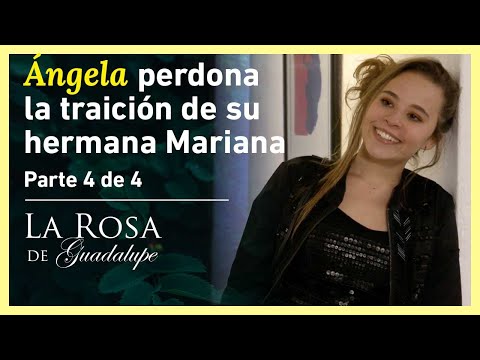 La Rosa de Guadalupe 4/4: Mariana le rebela a Ángela que se relacionó con Heriberto | Del mismo amor
