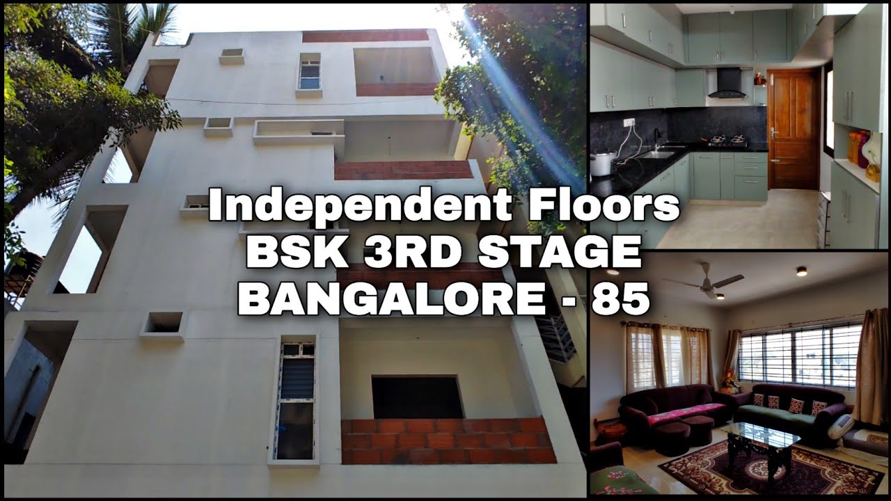 Independent floor for sale in Banashankari 3rd stage South Bangalore