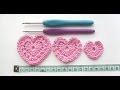 How to Crochet a - Trio of Perfect Little Hearts