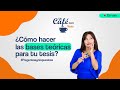 Las BASES TEÓRICAS de una Tesis de Éxito 🌟🌟🌟- ☕