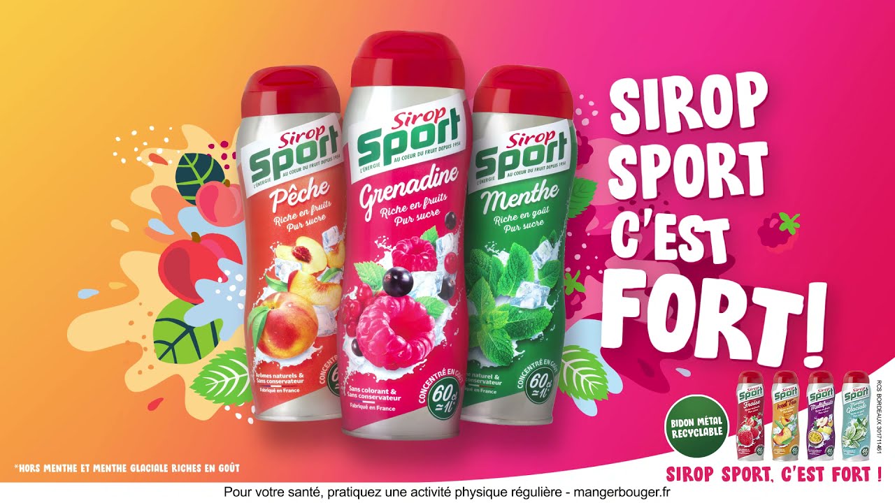 Film Sirop Sport Grenadine - version courte