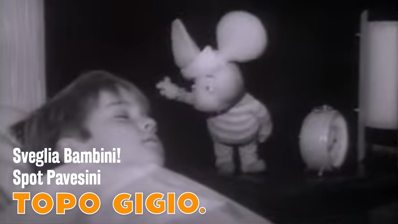 Topo Gigio © Sveglia Bambini ! Spot Pavesini 