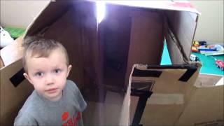 How To Build Awesome Kids Playhouse Cardboard Box Music In Video is royalty free from Pond5.com Song Link: http://www.pond5.com/stock-music/22918465/smiles.html License Link:
