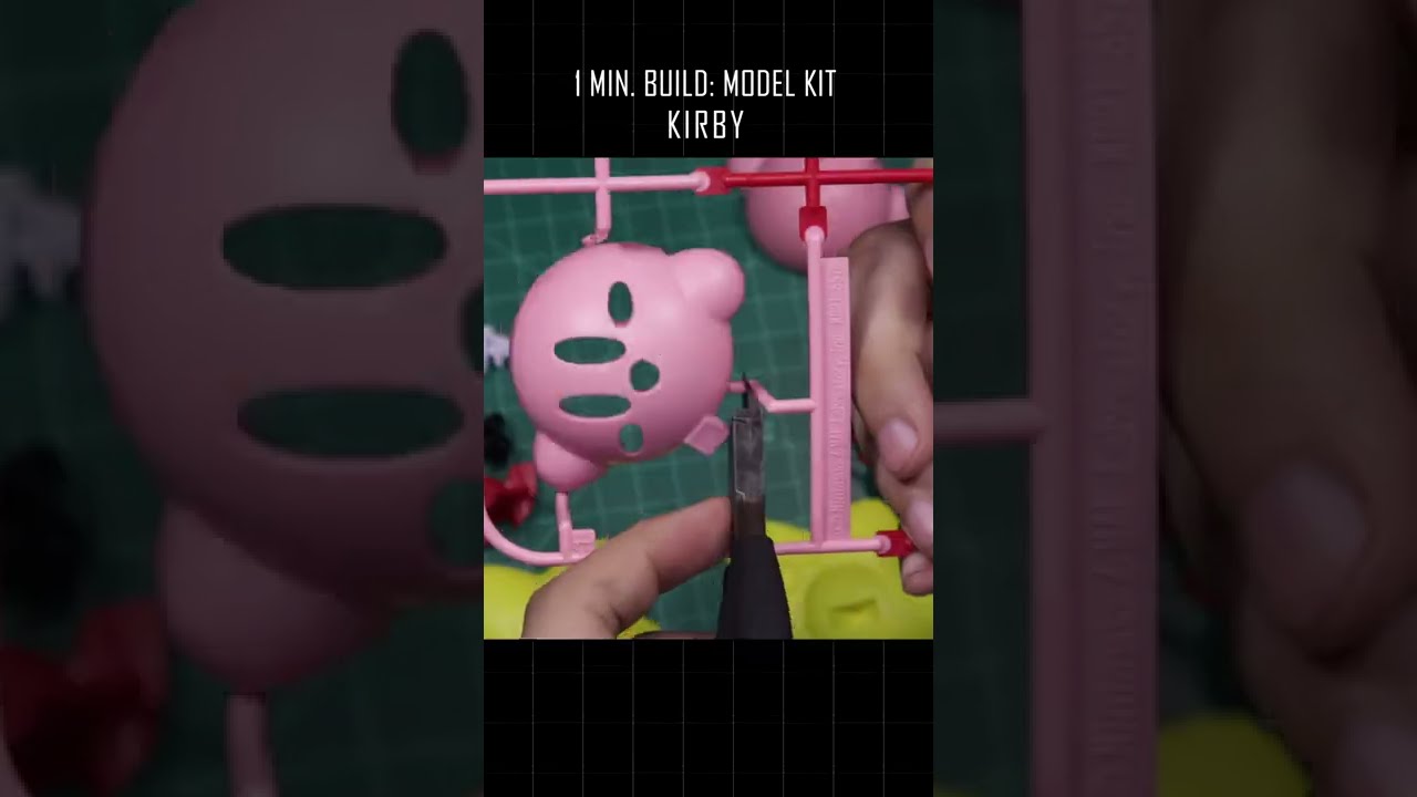 Kirby 1 Min Build Speedbuild Quickbuild Plamo Modelkit